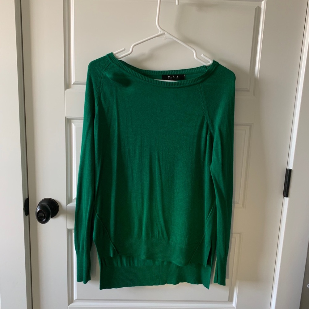 Green sweater